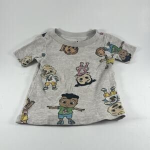 CoComelon Infant T-Shirt 18M Cartoon Print Baby Short Sleeve